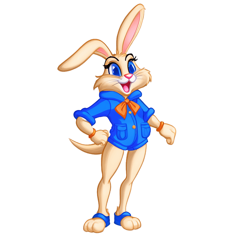 Lola Bunny Fan Art PNG efm26
