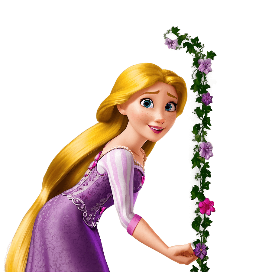 Princess Rapunzel Cartoon PNG 05212024