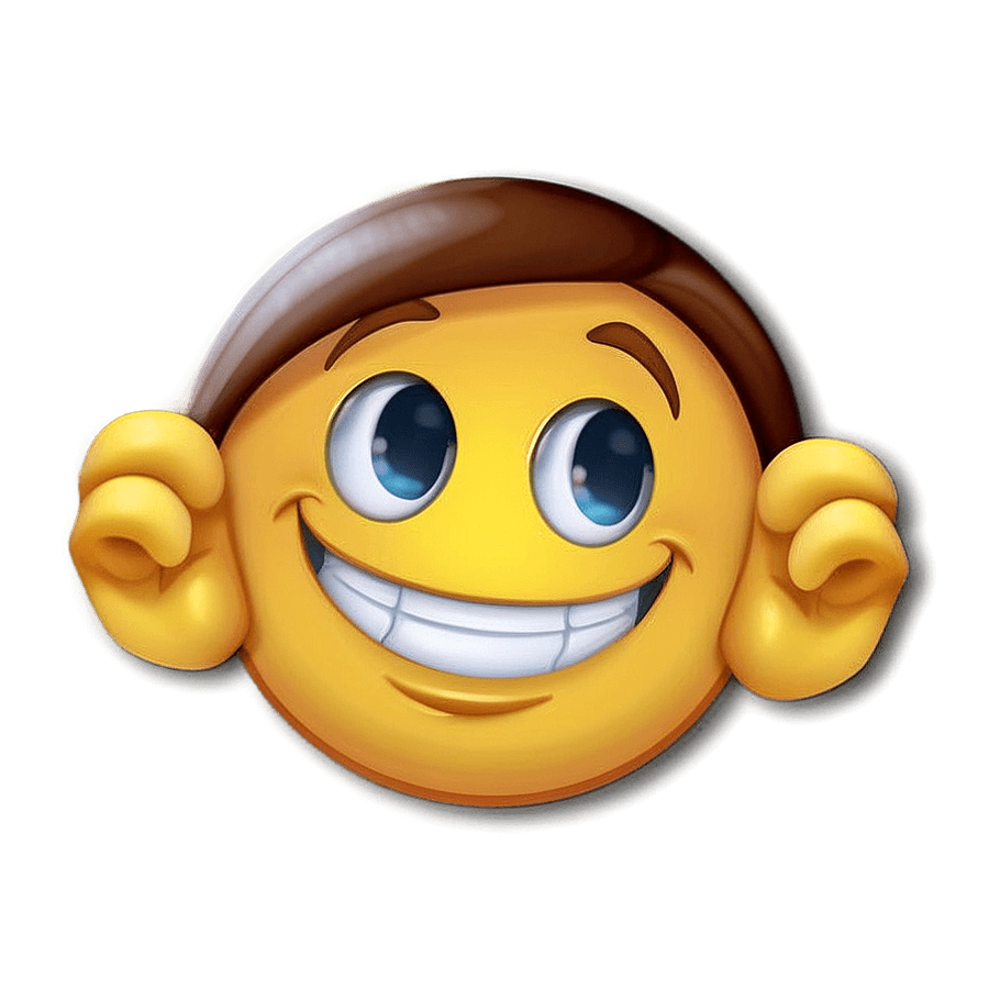 Gleeful Emoji PNG qyr