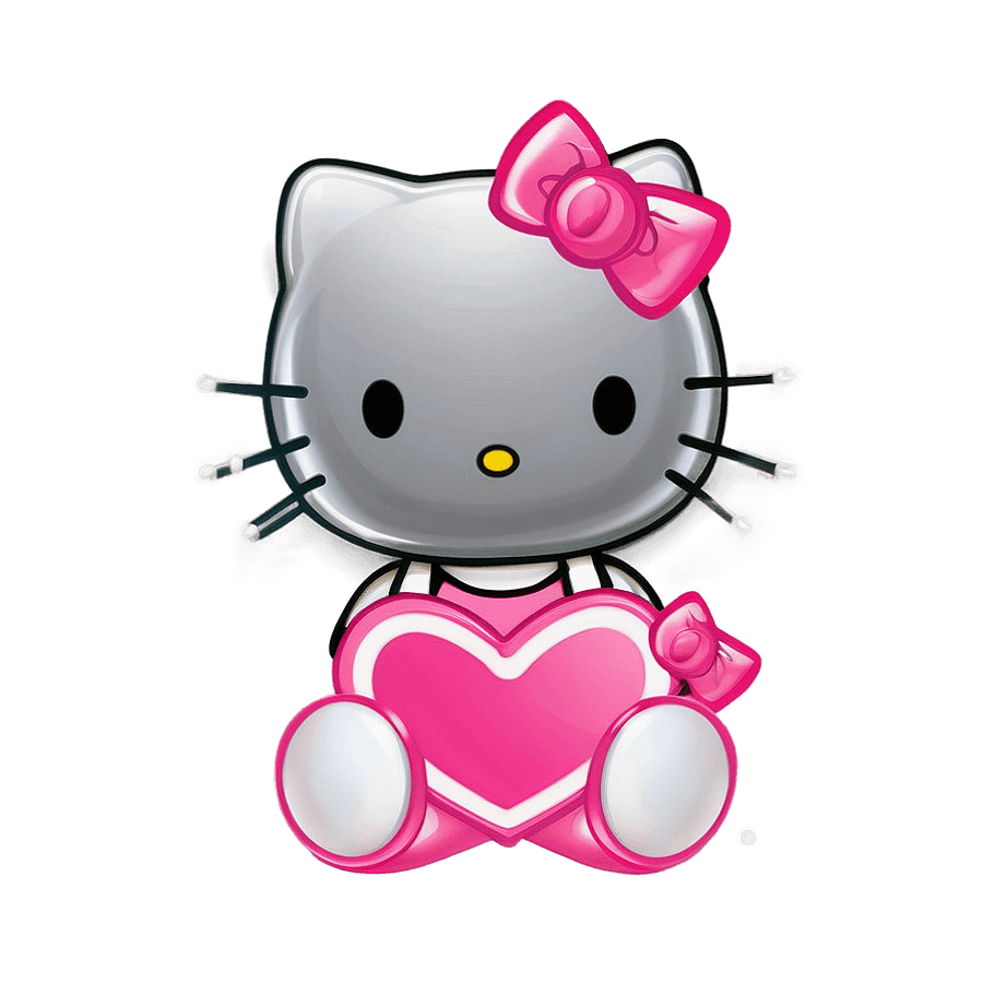 Hello Kitty Valentine Confetti PNG twa