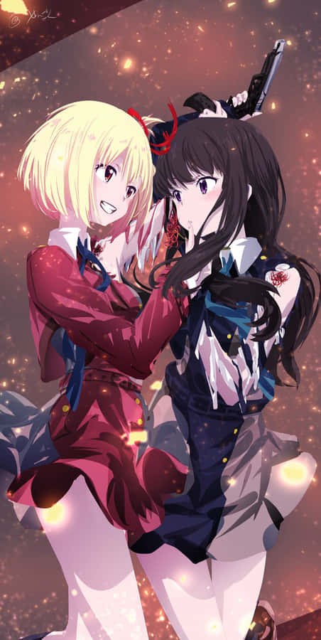 Duo di Stelle di Lycoris Recoil Anime