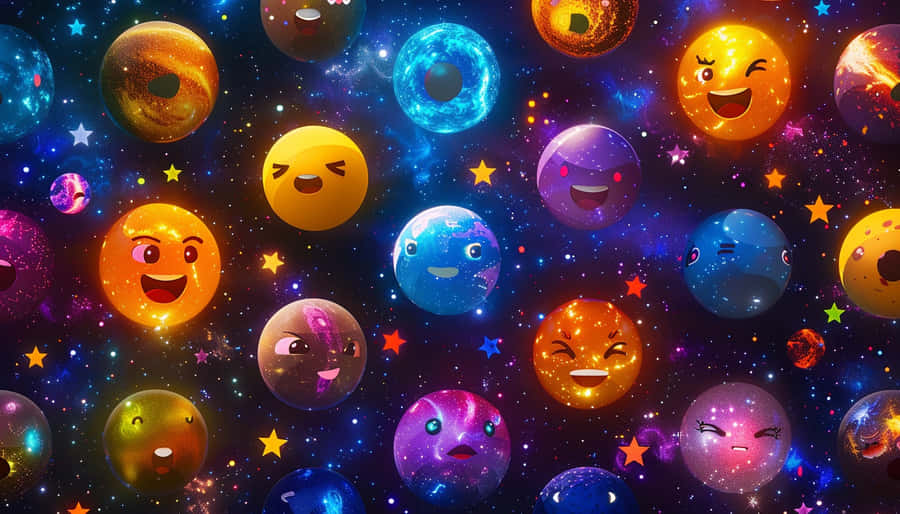 Constelação de Emojis Cósmicos