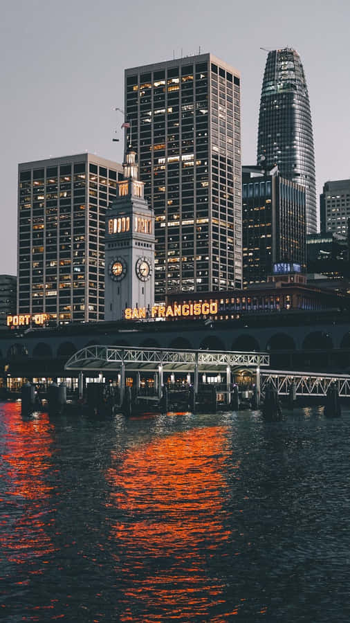 Android San Francisco Baggrund Færgebygning