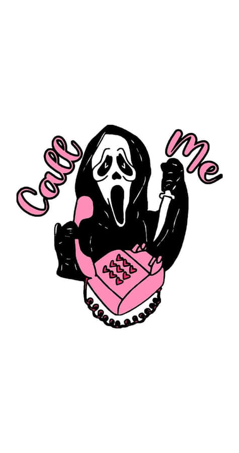 Scream Call Me Illustration
