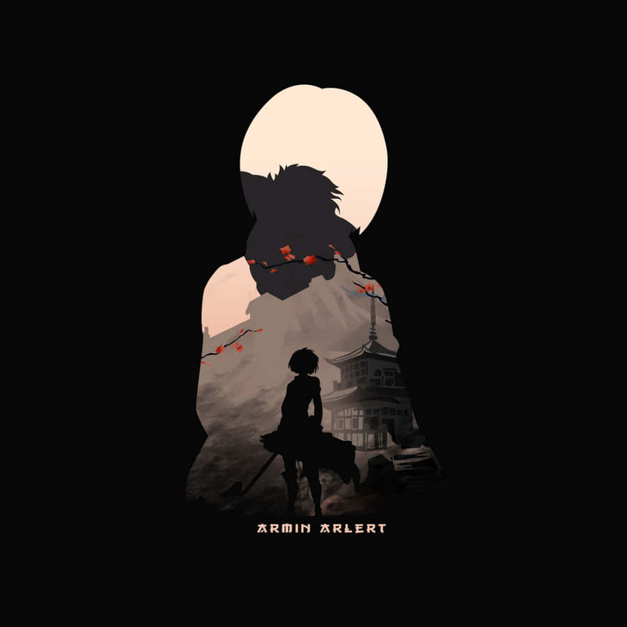 Attack on Titan Armin Arlert Silhouette