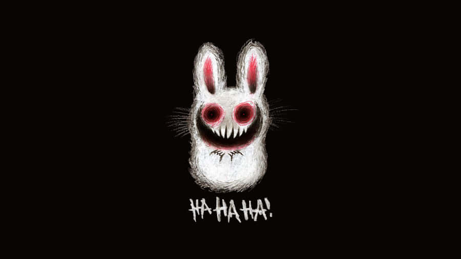 Scary Pfp Of Laughing Bunny