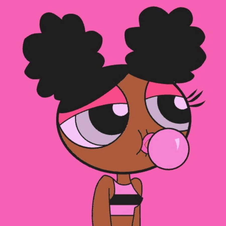 Download Cute Black Girl Powerpuff Girls Wallpaper Wallpapers Com