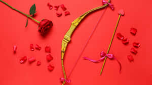 Cupid Pil Med Rosblad