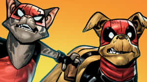 Karakter Komik Dogpool dan Catpool
