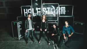 Halestorm Band Gruppenfoto