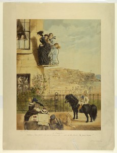 A Cavalier (Proof) by John Leech, created 1865, in Chromolithograph on paper, mounted on heavy paper. Download this artwork as a high-resolution wallpaper for d