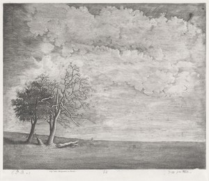 A Heath by Emmanuel Phélippes-Beaulieu, created 1860, in etching and roulette on wove paper. Download this artwork as a high-resolution wallpaper for desktop, t