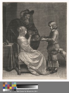 A Lady Drinking by Wallerant Vaillant, in Mezzotint on medium, slightly textured, cream laid paper. Download this artwork as a high-resolution wallpaper for des — Wallerant Vaillant Wallpaper
