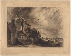 A Mill by David Lucas, created in or before 1829, in mezzotint [progress proof]. Download this artwork as a high-resolution wallpaper for desktop, tablet, or mo — Art Picture