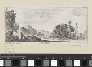 Aarde by Stefano della Bella, created 1620 - 1664, in paper; etching. Download this artwork as a high-resolution wallpaper for desktop, tablet, or mobile. — Stefano della Bella Wallpaper