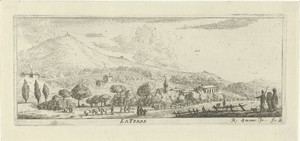 Aarde by Reinier Zeeman, created 1651 - 1652, in paper; etching. Download this artwork as a high-resolution wallpaper for desktop, tablet, or mobile.