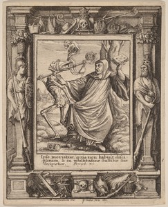 Abbot by Wenceslaus Hollar, created 1651, in etching with border "Minerva and Hercules" (Pennington 233B). Download this artwork as a high-resolution wallpaper — Painting Picture