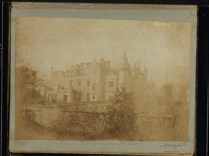 Abbotsford by Sir David Brewster, created October 24, 1844. Download this artwork as a high-resolution wallpaper for desktop, tablet, or mobile. — Sir David Brewster Wallpaper