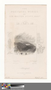 Abbotsford by Henry Le Keux, in Etching and engraving on medium, slightly textured, cream wove paper. Download this artwork as a high-resolution wallpaper for d — Henry Le Keux Wallpaper