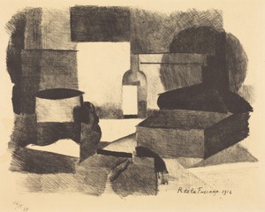 Abstraction by Roger de La Fresnaye, in lithograph. Download this artwork as a high-resolution wallpaper for desktop, tablet, or mobile.