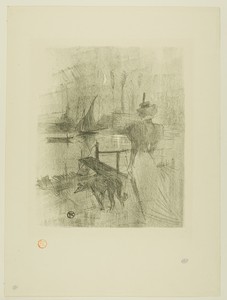 Adieu by Henri de Toulouse-Lautrec, created 1895, in Lithograph on cream wove paper. Download this artwork as a high-resolution wallpaper for desktop, tablet, o — Illustration Wallpaper