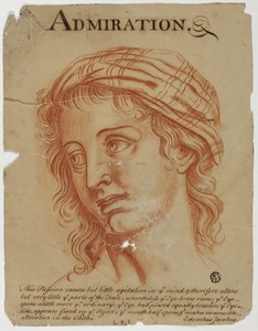 Admiration by Eduardus Jacobus, created after 1698, in Red chalk, with touches of graphite, on tan laid paper. Download this artwork as a high-resolution wallpa — Eduardus Jacobus Wallpaper