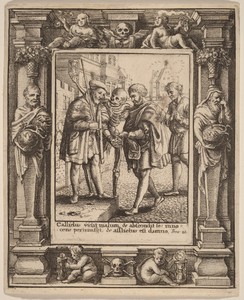 Advocate by Wenceslaus Hollar, created 1651, in etching with border "Democritus and Heraclitus" (Pennington 233A). Download this artwork as a high-resolution wa — Wenceslaus Hollar Wallpaper