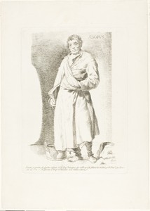 Aesop by Francisco José de Goya y Lucientes, created 1778, in Etching with engraved inscription on laid paper. Download this artwork as a high-resolution wallpa — Illustration Wallpaper