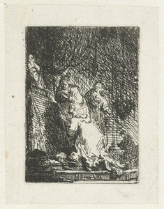 Afgoderij van Salomo by Jan Lievens, created 1625 - 1674, in paper; etching. Download this artwork as a high-resolution wallpaper for desktop, tablet, or mobile — Jan Lievens Wallpaper