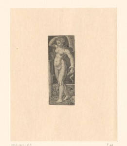 Afgunst (Invidia) by Johann Ladenspelder, created 1543, in paper; engraving. Download this artwork as a high-resolution wallpaper for desktop, tablet, or mobile