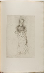Agnes by James McNeill Whistler, created 1875/78, in Drypoint with foul biting, with drypoint cancellation, in black ink on ivory laid paper. Download this artw — Art Picture