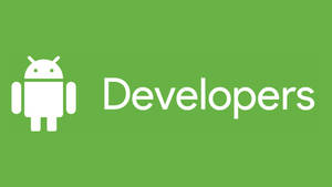 Logotipo Android Developers em fundo verde — Desenvolvedor Android Papéis de Parede