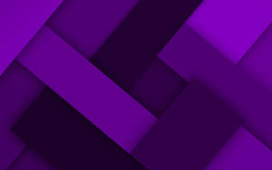 Abstrakt lila geometriskt mönster med skiktade rektanglar och mjuka gradienter. — Android Material Design Bakgrundsbilder