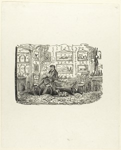 Anecdotes: Proof by George Cruikshank, created 1827, in Lithograph on paper. Download this artwork as a high-resolution wallpaper for desktop, tablet, or mobile — George Cruikshank Wallpaper