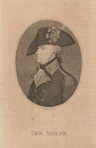 Anthony Wayne by Benjamin Tanner, created 1797, in Stipple engraving on paper. Download this artwork as a high-resolution wallpaper for desktop, tablet, or mobi — Benjamin Tanner Wallpaper