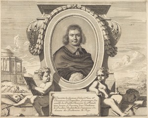 Antoine Le Pautre by Jean Lepautre, created 1653, in engraving. Download this artwork as a high-resolution wallpaper for desktop, tablet, or mobile. — Jean Lepautre Wallpaper
