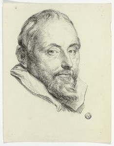 Antoon Triest by Anthony van Dyck, created n.d., in Charcoal on ivory wove paper. Download this artwork as a high-resolution wallpaper for desktop, tablet, or m — Illustration Background