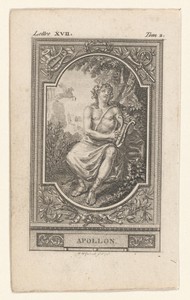 Apollo by François Marie Isidore Queverdo, created 1792 - 1798, in paper; etching; engraving. Download this artwork as a high-resolution wallpaper for desktop, — François Marie Isidore Queverdo Wallpaper