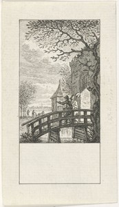 April by Simon Fokke, created 1722 - 1784, in paper; etching. Download this artwork as a high-resolution wallpaper for desktop, tablet, or mobile. — Simon Fokke Wallpaper