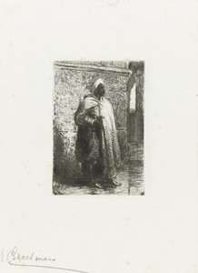 Arabier by Otto Eerelman, created 1849 - 1912, in paper; etching. Download this artwork as a high-resolution wallpaper for desktop, tablet, or mobile. — Otto Eerelman Wallpaper