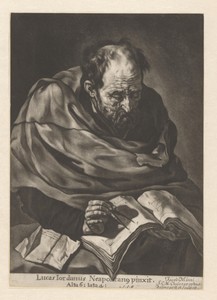 Archimedes by Jakob Männl, created 1675 - 1702, in paper; mezzotint. Download this artwork as a high-resolution wallpaper for desktop, tablet, or mobile. — Jakob Männl Wallpaper