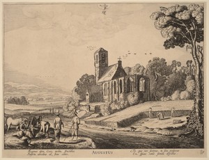 August by Jan van de Velde (II), in etching. Download this artwork as a high-resolution wallpaper for desktop, tablet, or mobile. — Jan van de Velde (II) Wallpaper