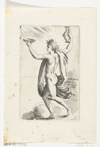 Bacchus by Hendrik van der Borcht (II), created 1638, in paper; etching. Download this artwork as a high-resolution wallpaper for desktop, tablet, or mobile. — Hendrik van der Borcht (II) Wallpaper