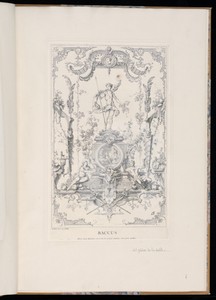 Baccus by Claude Gillot, created 1729–37, in Etching and engraving on laid paper. Download this artwork as a high-resolution wallpaper for desktop, tablet, or m — Claude Gillot Wallpaper