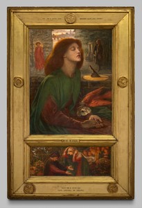 Beata Beatrix by Dante Gabriel Rossetti, created 1871–72, in Oil on canvas. Download this artwork as a high-resolution wallpaper for desktop, tablet, or mobile. — Portrait Picture