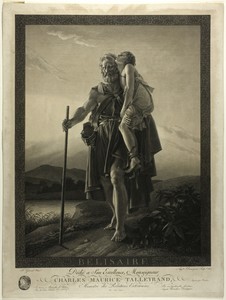 Belisarius by Auguste Gaspard Louis Boucher Desnoyers, created 1806, in Etching and engraving on cream wove paper. Download this artwork as a high-resolution wa — Auguste Gaspard Louis Boucher Desnoyers Wallpaper