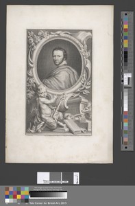Ben Johnson by Jacob Houbraken, in Etching and engraving on medium, slightly textured, cream laid paper. Download this artwork as a high-resolution wallpaper fo — Art Picture