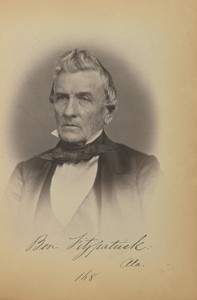Benjamin Fitzpatrick by James Earle McClees, created about 1859. Download this artwork as a high-resolution wallpaper for desktop, tablet, or mobile. — James Earle McClees Wallpaper