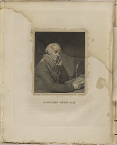 Benjamin Rush by David Edwin, created 1816, in Engraving on paper. Download this artwork as a high-resolution wallpaper for desktop, tablet, or mobile. — David Edwin Wallpaper
