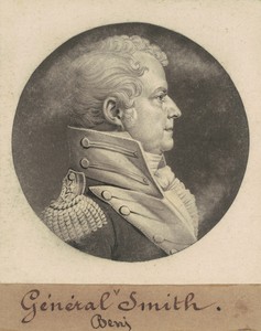 Benjamin Smith by Charles B. J. Févret de Saint-Mémin, created 1809, in mezzotint and engraving in black on wove paper mounted to brown wove paper. Download thi — Painting Picture